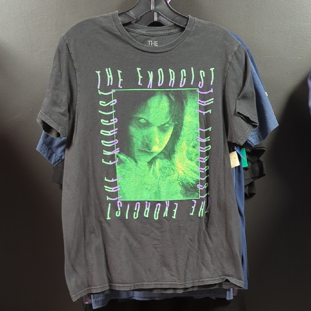 The Exorcist Graphic Tee in Black